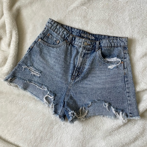 🛍 wild fable high rise mom shorts - Picture 3 of 5